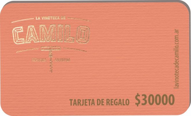 Gift-30000 Tarjeta de Regalo - Imagen 1